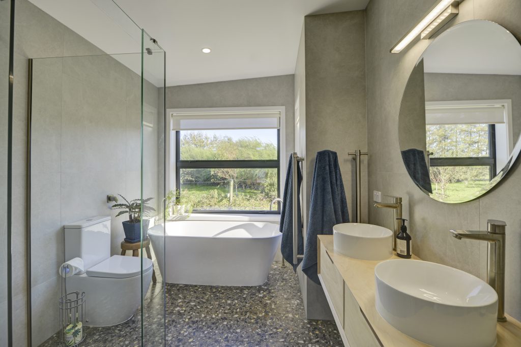 A new master bathroom